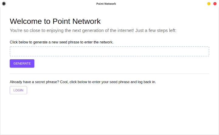 Welcome to Point Network